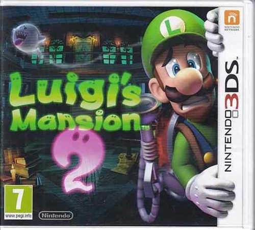 Luigis Mansion 2 - Nintendo 3DS Spil - (A Grade) (Used) (eng)